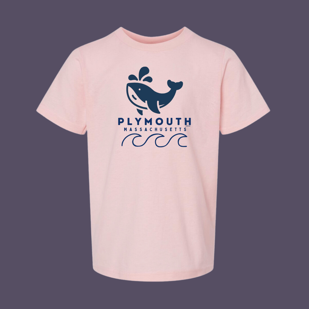 Youth Plymouth Whale Tee