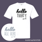 Custom Template Birthday T-Shirt Designs