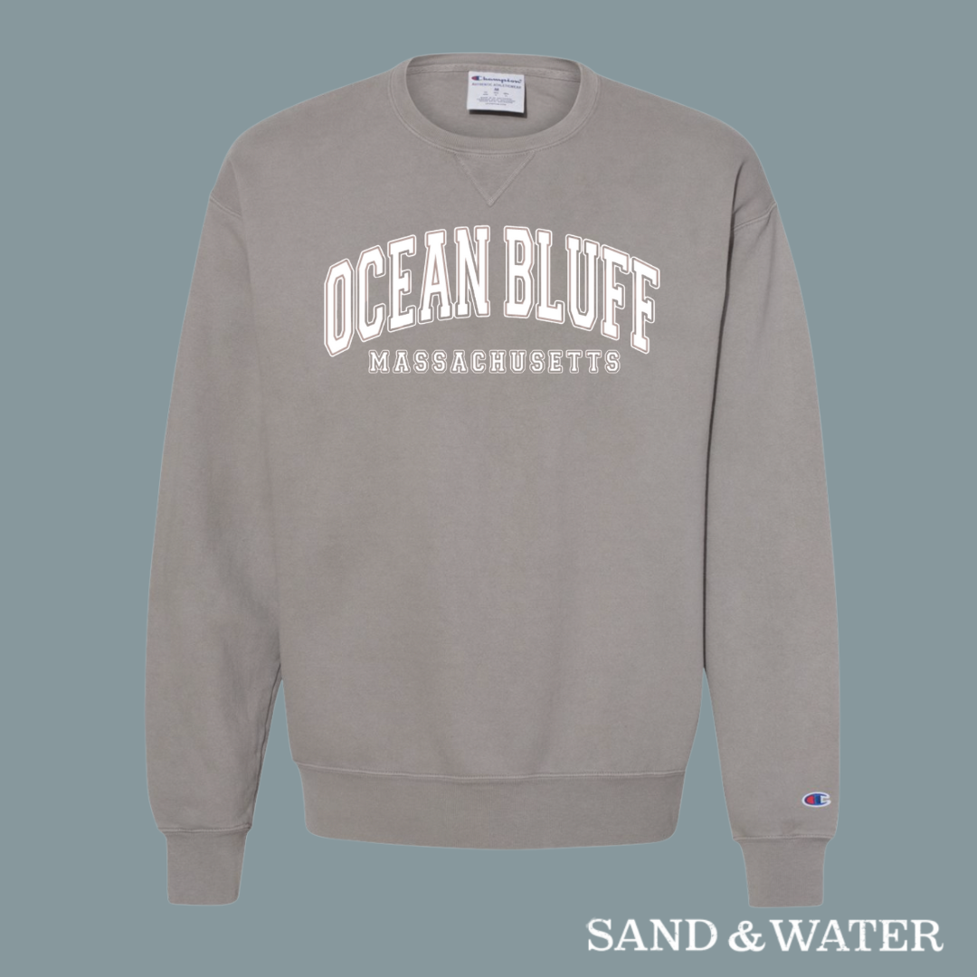 Ocean Bluff College Style Crewneck Sweatshirt