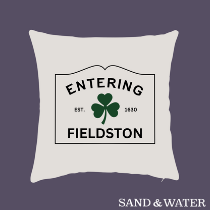 Entering Marshfield Pillow Cover (Various Locations Available)