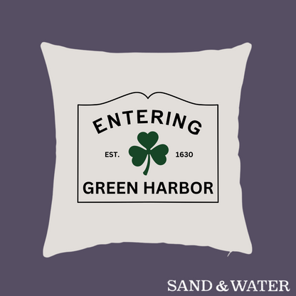 Entering Marshfield Pillow Cover (Various Locations Available)