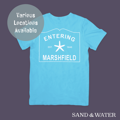 Entering Marshfield Tee Series