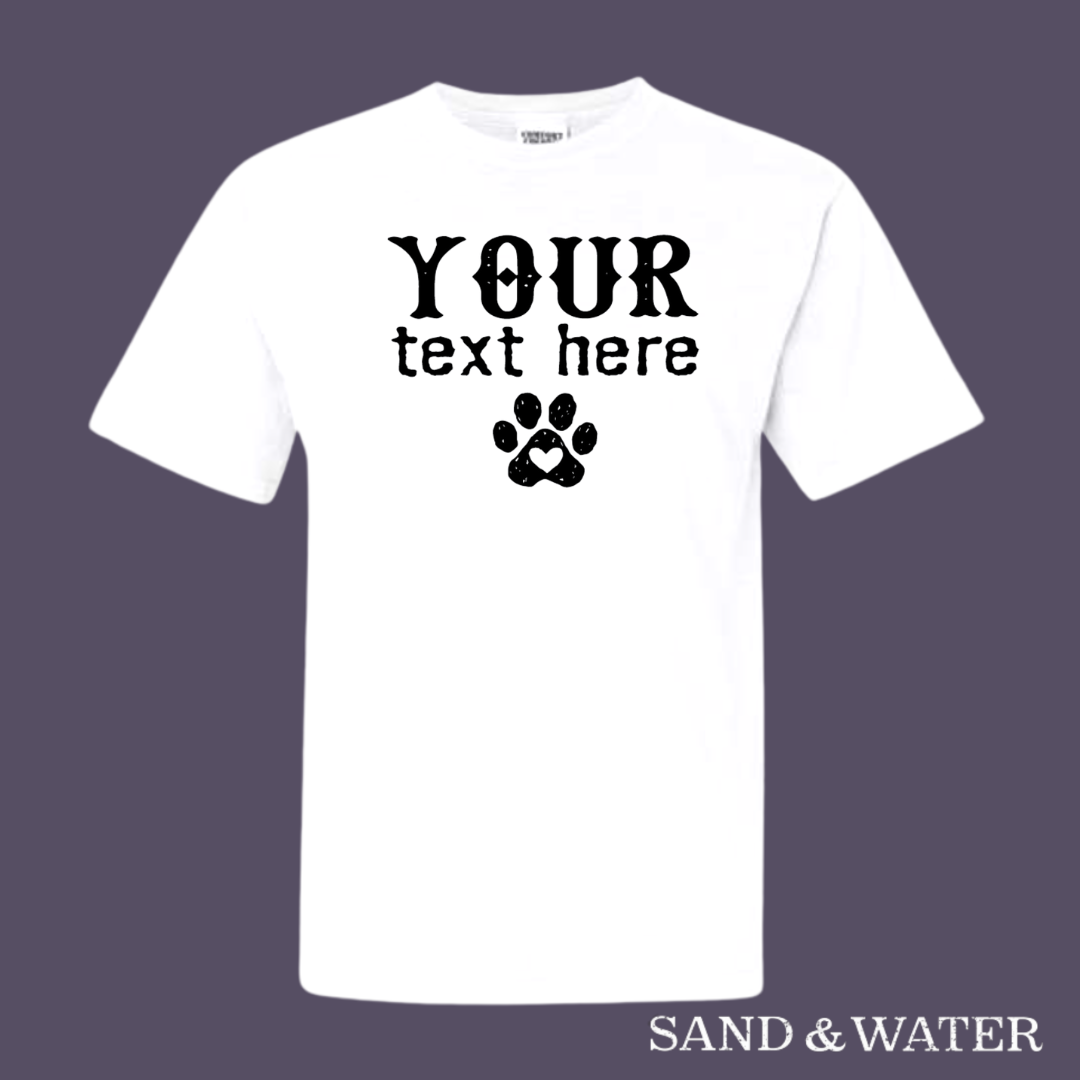 Custom Template Text Image T-Shirt Designs