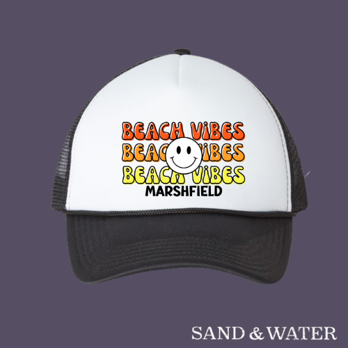 Beach Vibes Custom Foam Hat