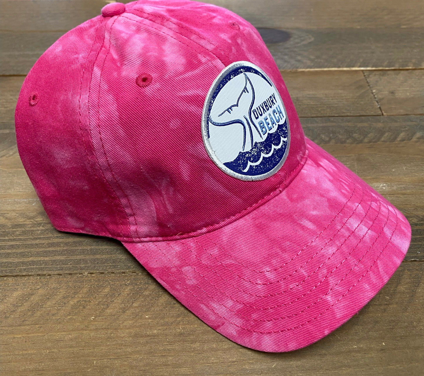 Tie Dye Duxbury Beach Whale Tail Hat