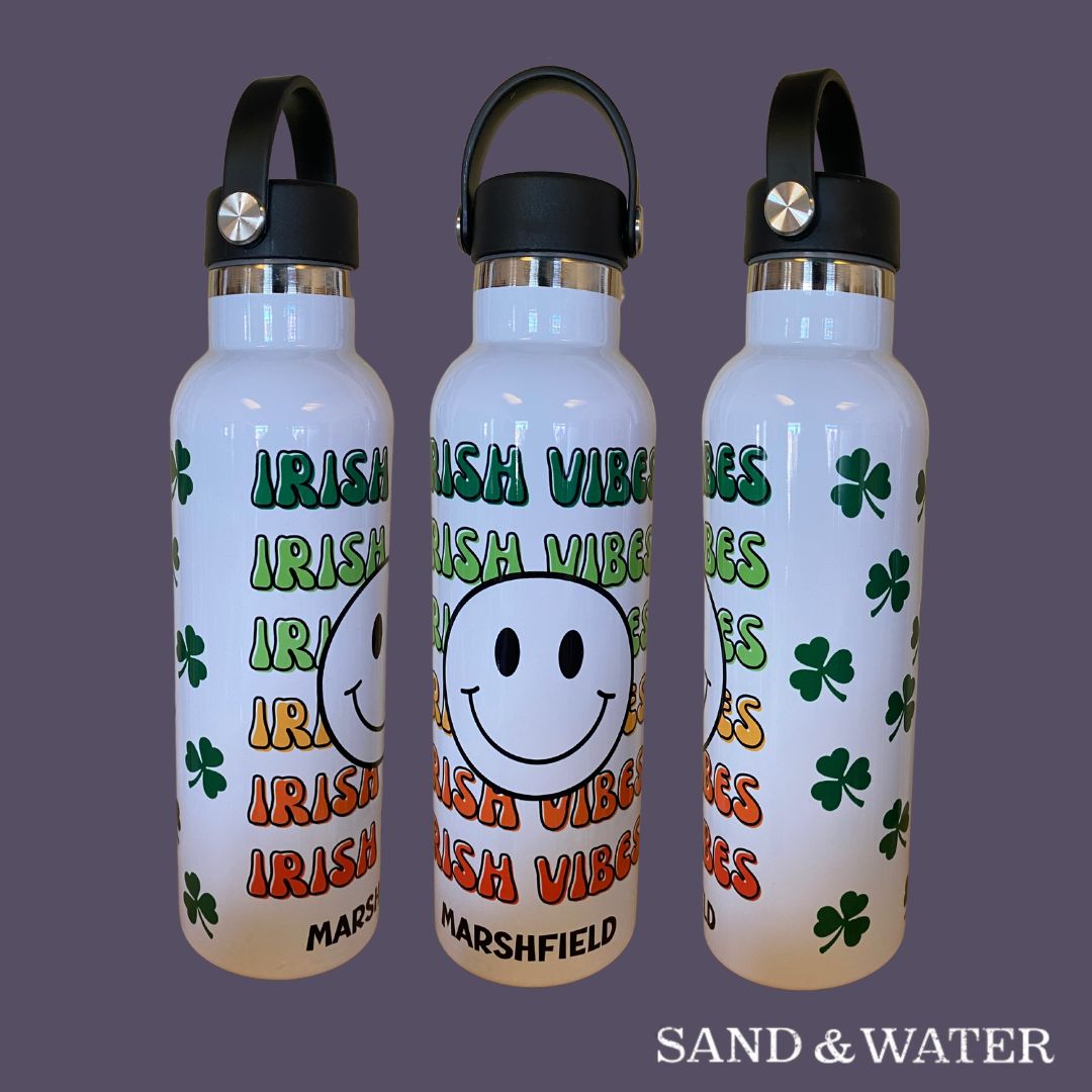 Irish Vibes Water Bottle