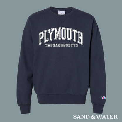 Plymouth College Style Crewneck Sweatshirt